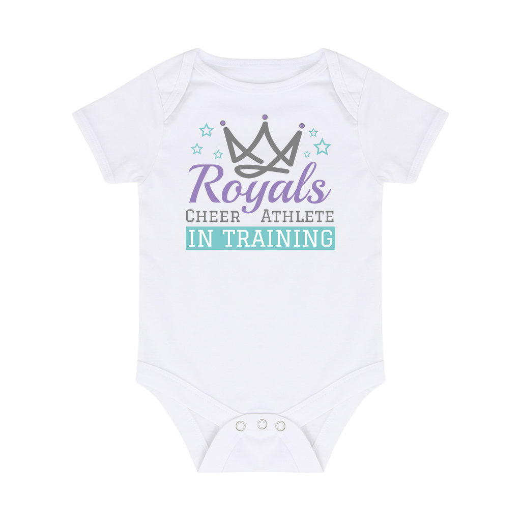Royals Cheer Athlete In Training Babygrow