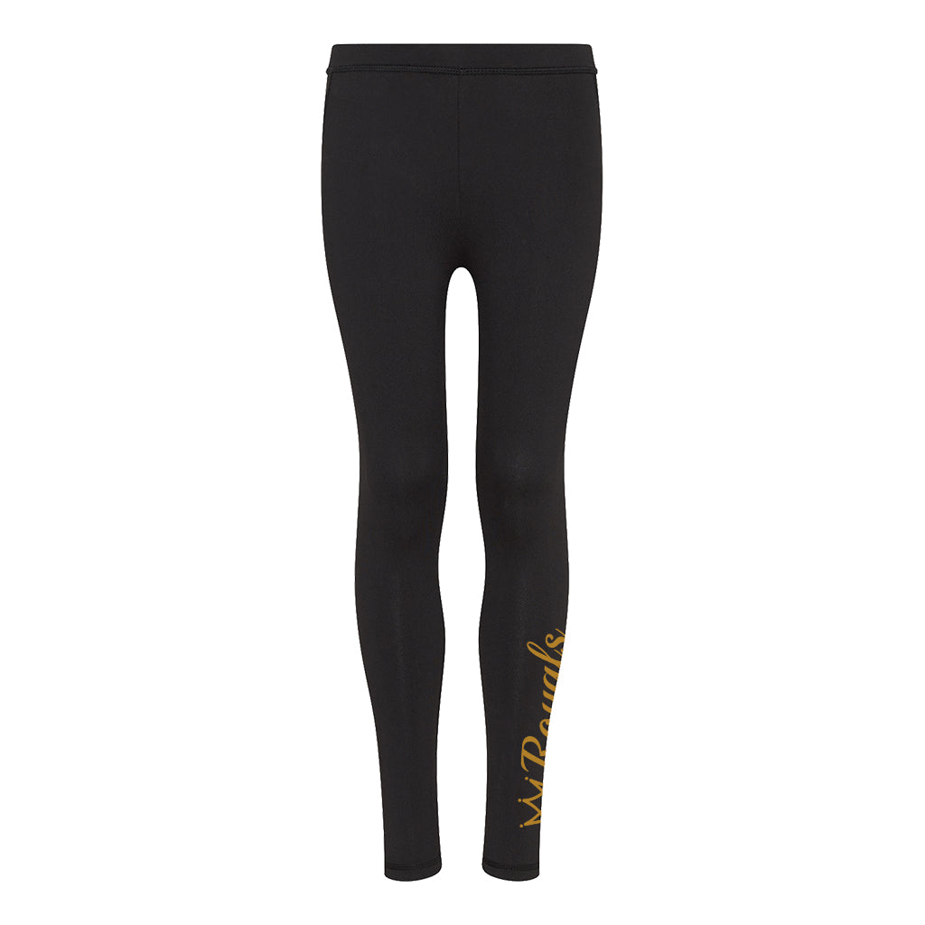 Royals AllStars Gold Logo Kids CoolFit Leggings