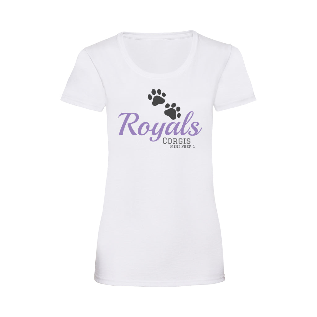 Royals Corgis Mini Prep 1 Women's T-Shirt