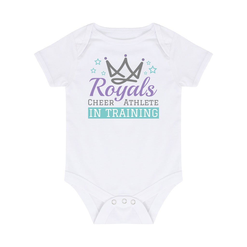 Royals Cheer Athlete In Training Babygrow