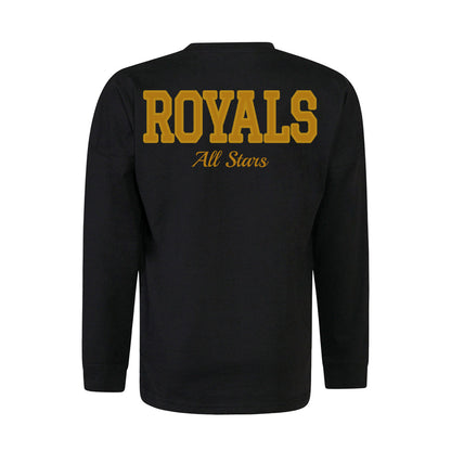Royals AllStars Varsity Style Logo Adults Unisex Drop Shoulder Top