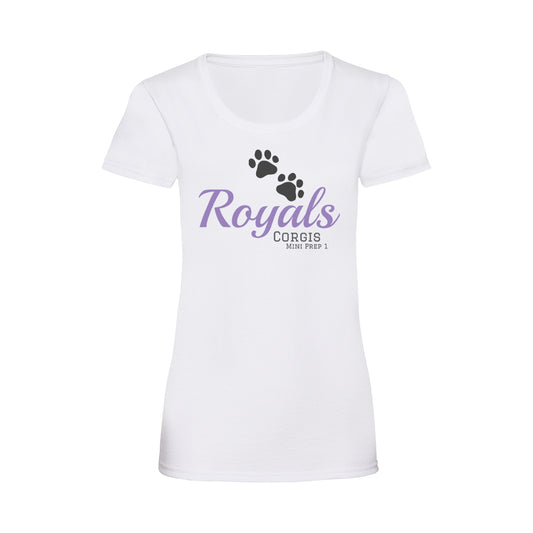 Royals Corgis Mini Prep 1 Women's T-Shirt