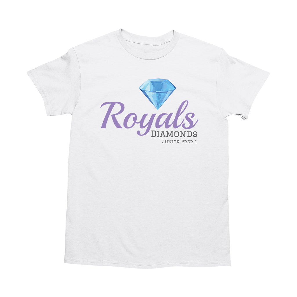 Royals Diamonds Junior Prep 2 Adults Unisex T-Shirt