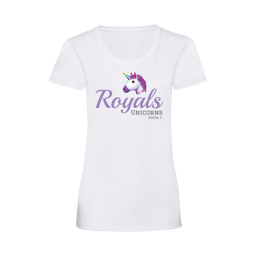 Royals Unicorns Youth 1 Women's T-Shirt