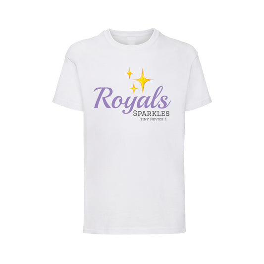 Royals Sparkles Tiny Novice 1 Kids T-Shirt