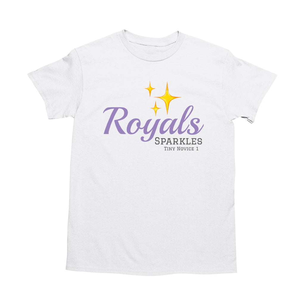 Royals Sparkles Tiny Novice 1 Adults Unisex T-Shirt