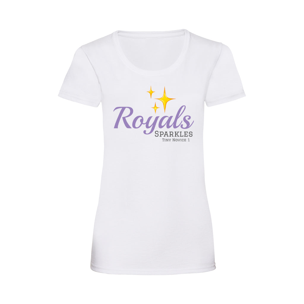 Royals Sparkles Tiny Novice 1 Women's T-Shirt