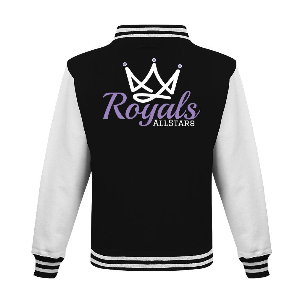 Royals AllStars Crown Adults Unisex Varsity Jacket