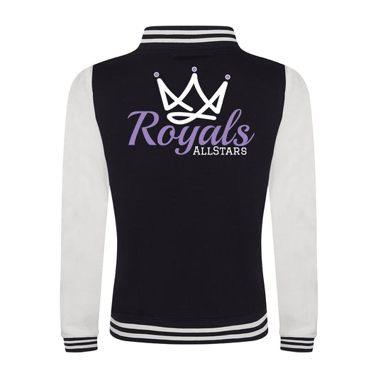 Royals AllStars Crown Kids Varsity Jacket